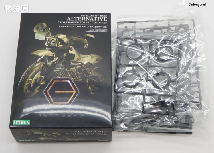 HEXA GEAR 六角机牙 第1世代六角机牙 混合型突击机车 丛林色ver. - 图片
